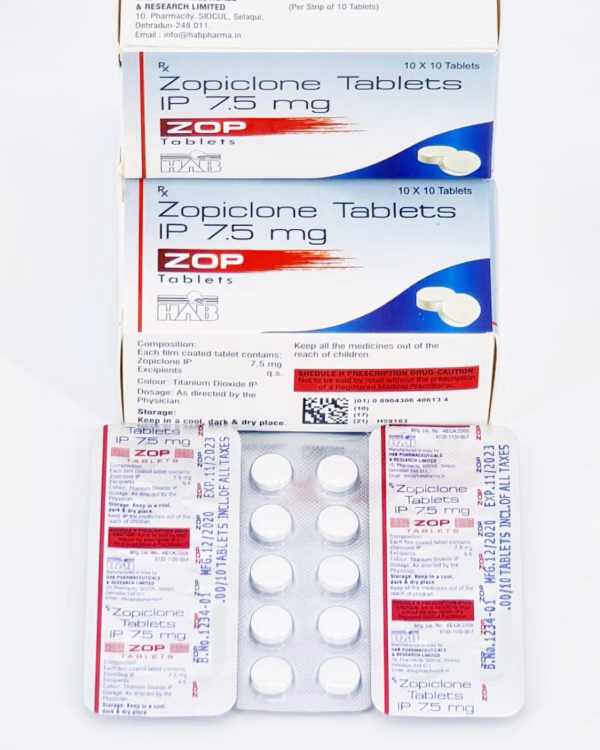 Zopiclone 7.5mg UK sleep support product