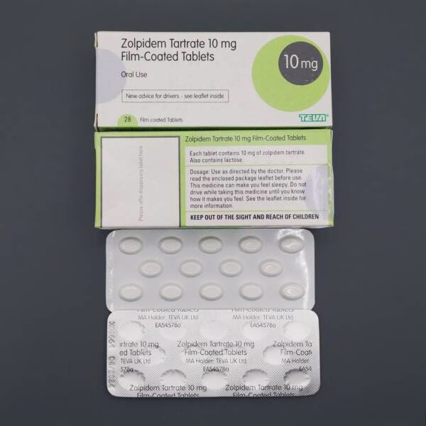 Zolpidem Tartrate 10mg (TEVA)