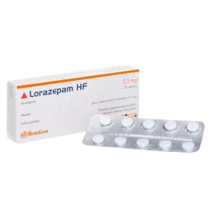 Lorazepam 2.5mg HF