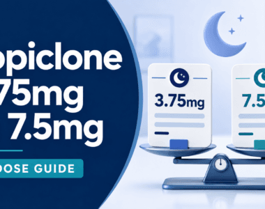 Zopiclone 3.75mg vs 7.5mg UK Comparison Guide